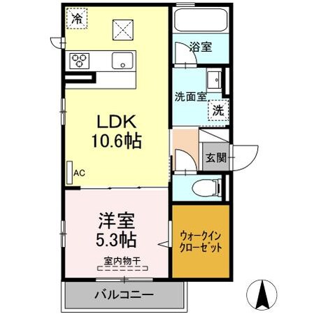 セントラル南江戸の物件間取画像